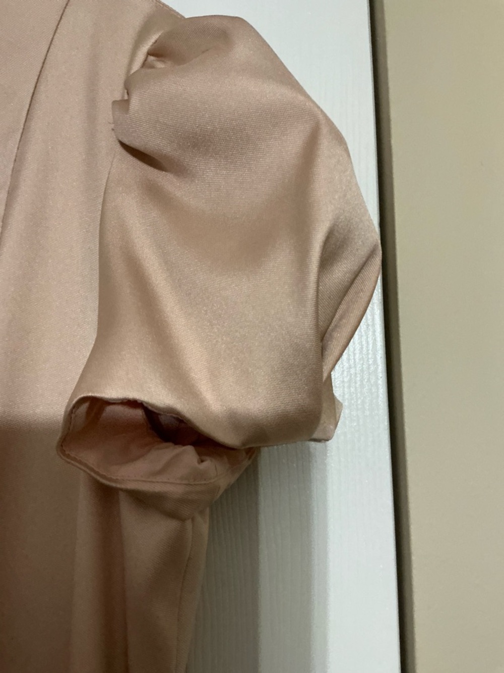 Gal Meets Glam Blush Pink Belted Peter Pan Collar Midi Dress - Picture 2 of 6